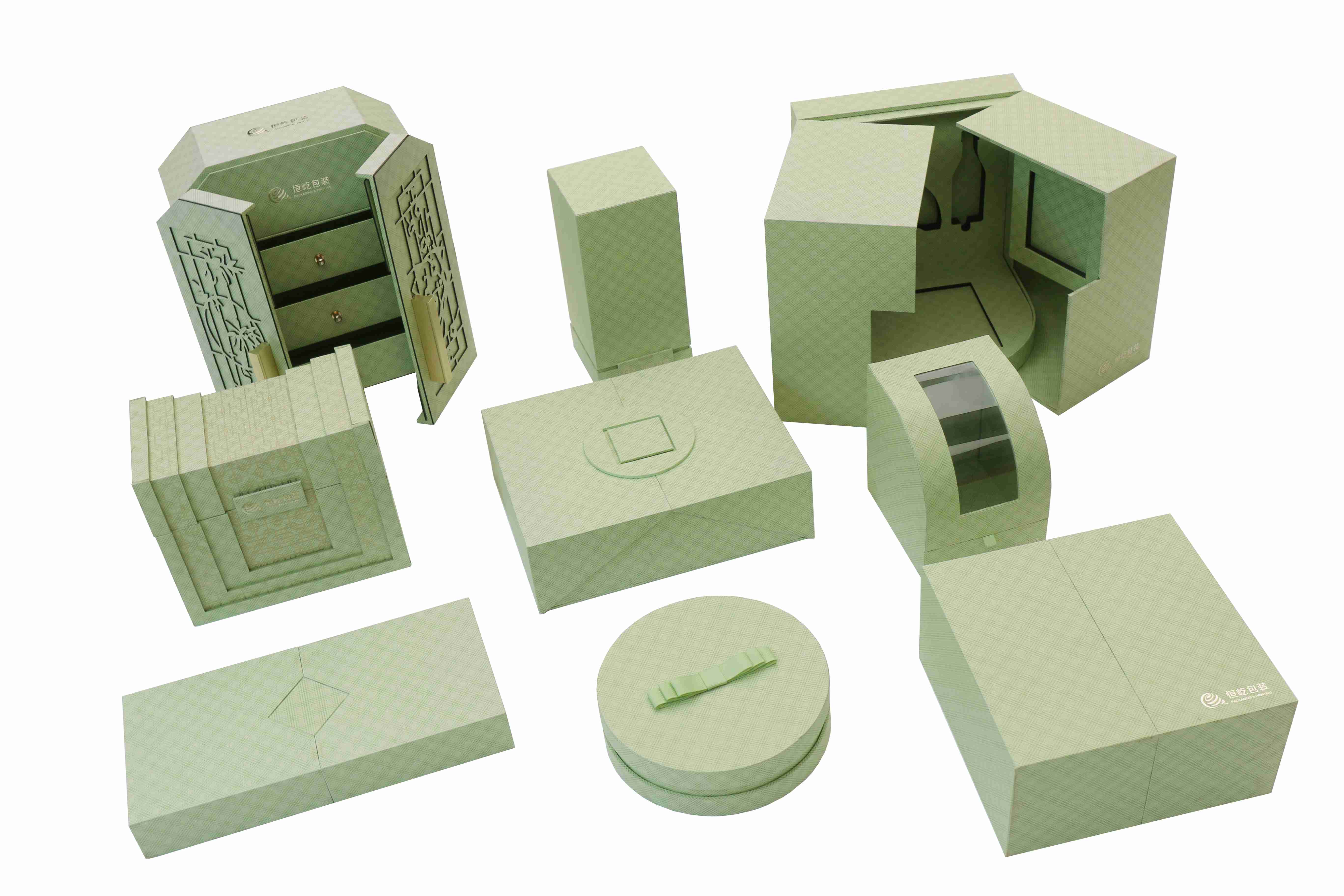 アートペーパーのギフトボックスシリーズです