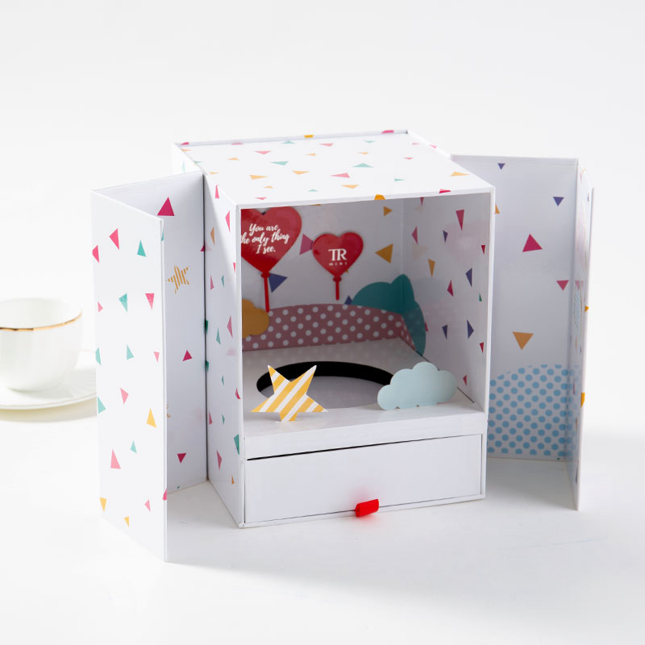 Coffret cadeau de parfum haut de gamme