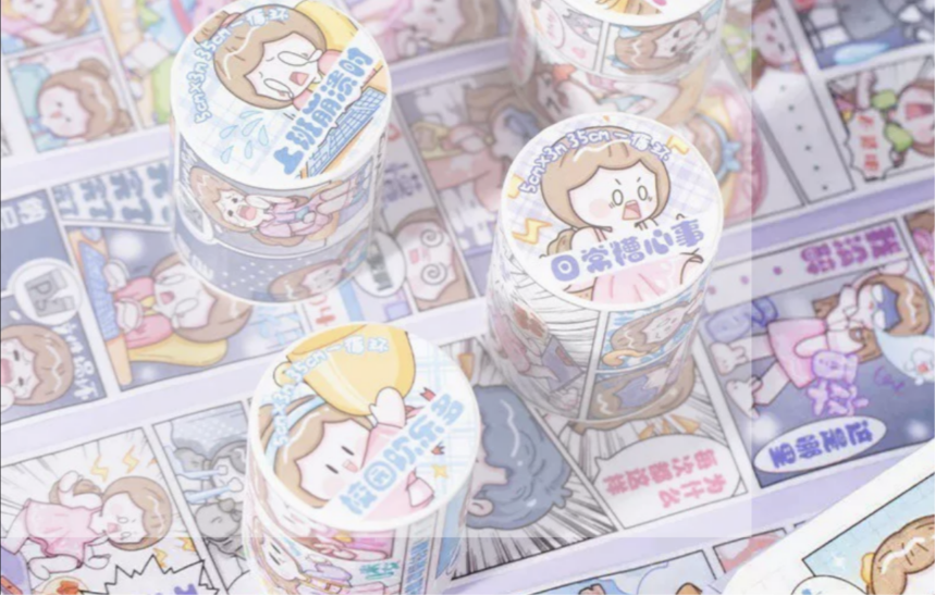 Washi-Aufkleber