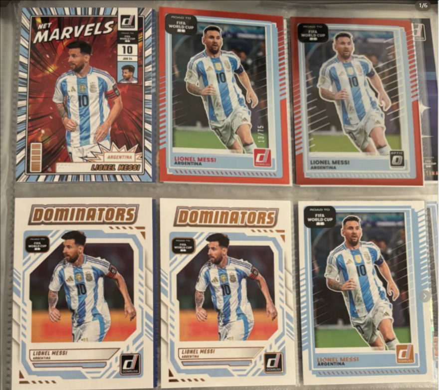 Soccer star card