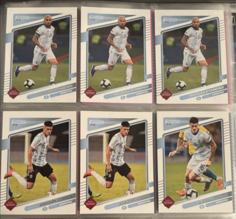 Soccer star card
