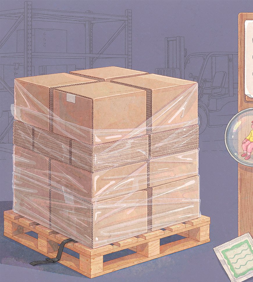外贸装箱与品控示意