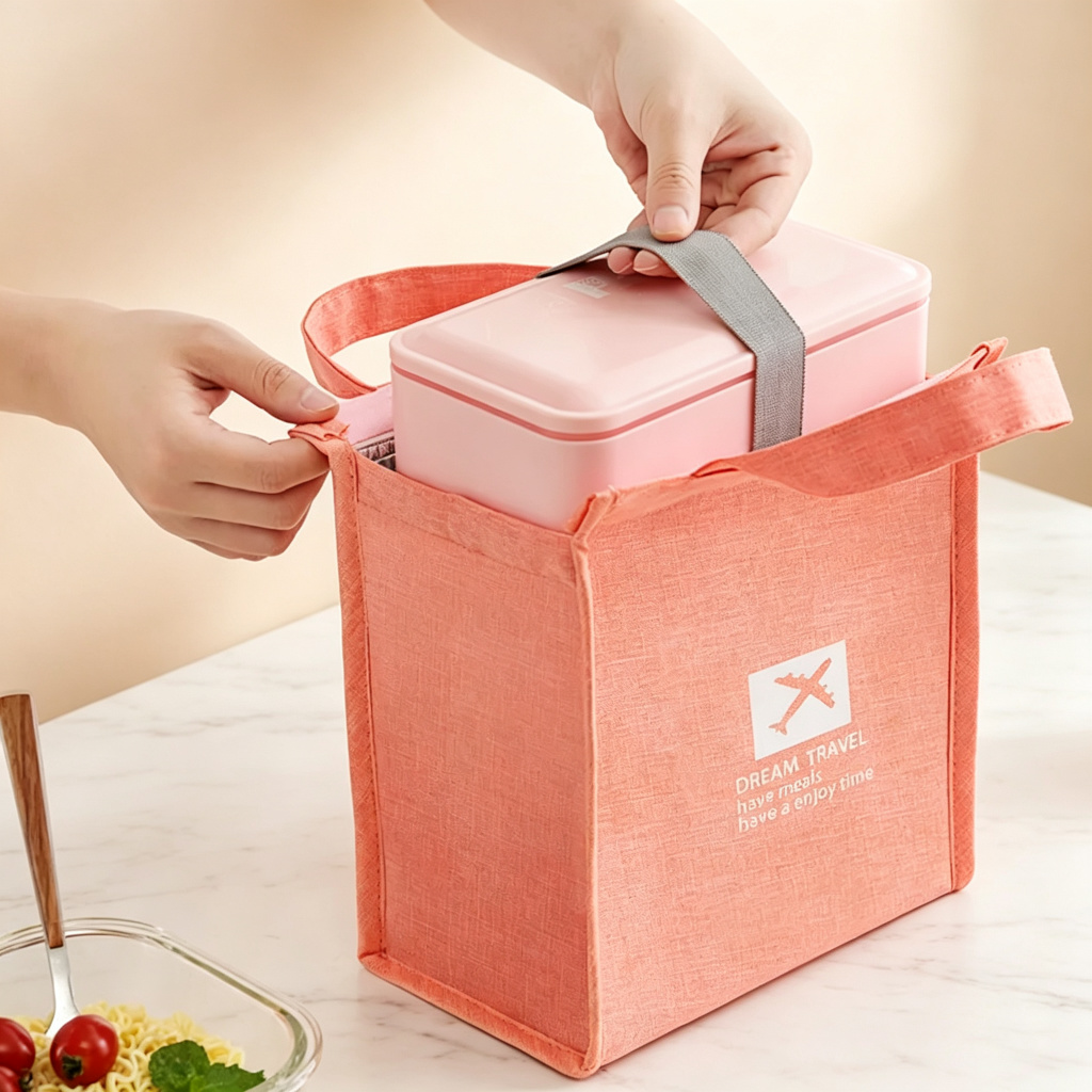 Bolsa de tela no tejida