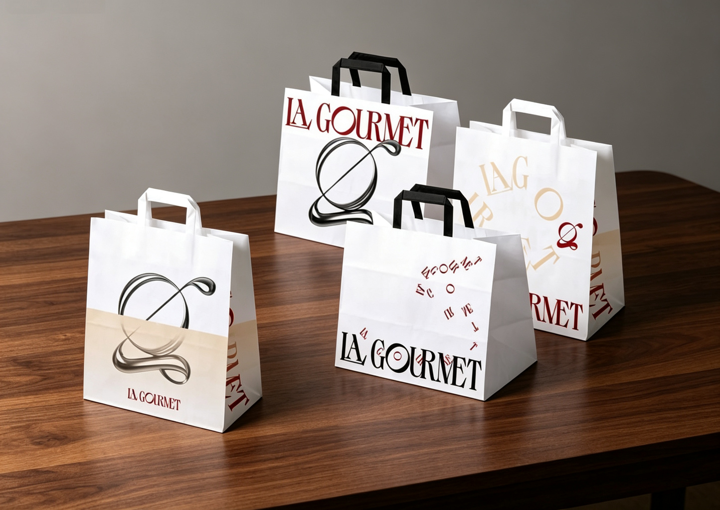 White Cardboard Shopping Bag