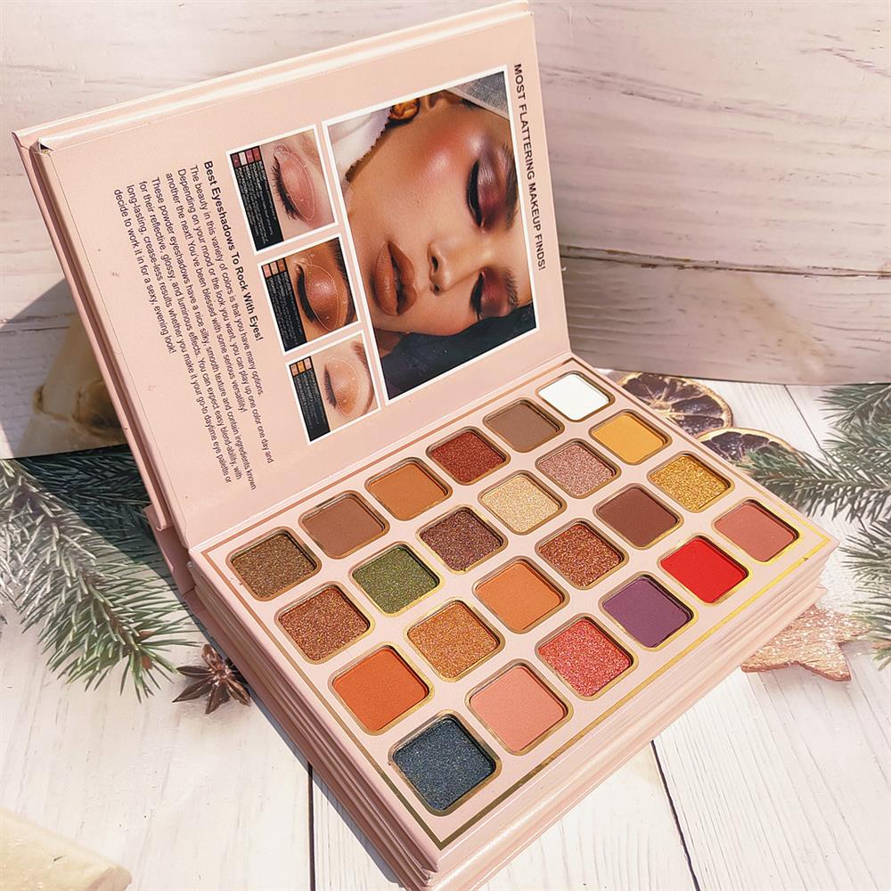 36-Color Eyeshadow Palette, Large-Capacity Professional Makeup Palette, Matte, Pearl, and Duochrome Finishes, All Textures in One Palette for Eyeshadow, Blush, and Highlighter, Professional Makeup Artist Studio Essential