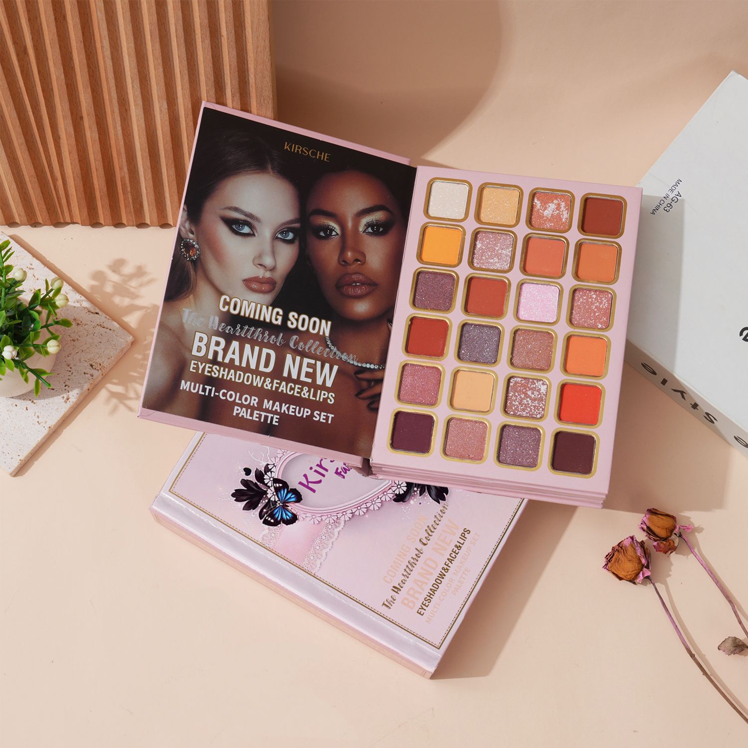 36-Color Eyeshadow Palette, Large-Capacity Professional Makeup Palette, Matte, Pearl, and Duochrome Finishes, All Textures in One Palette for Eyeshadow, Blush, and Highlighter, Professional Makeup Artist Studio Essential