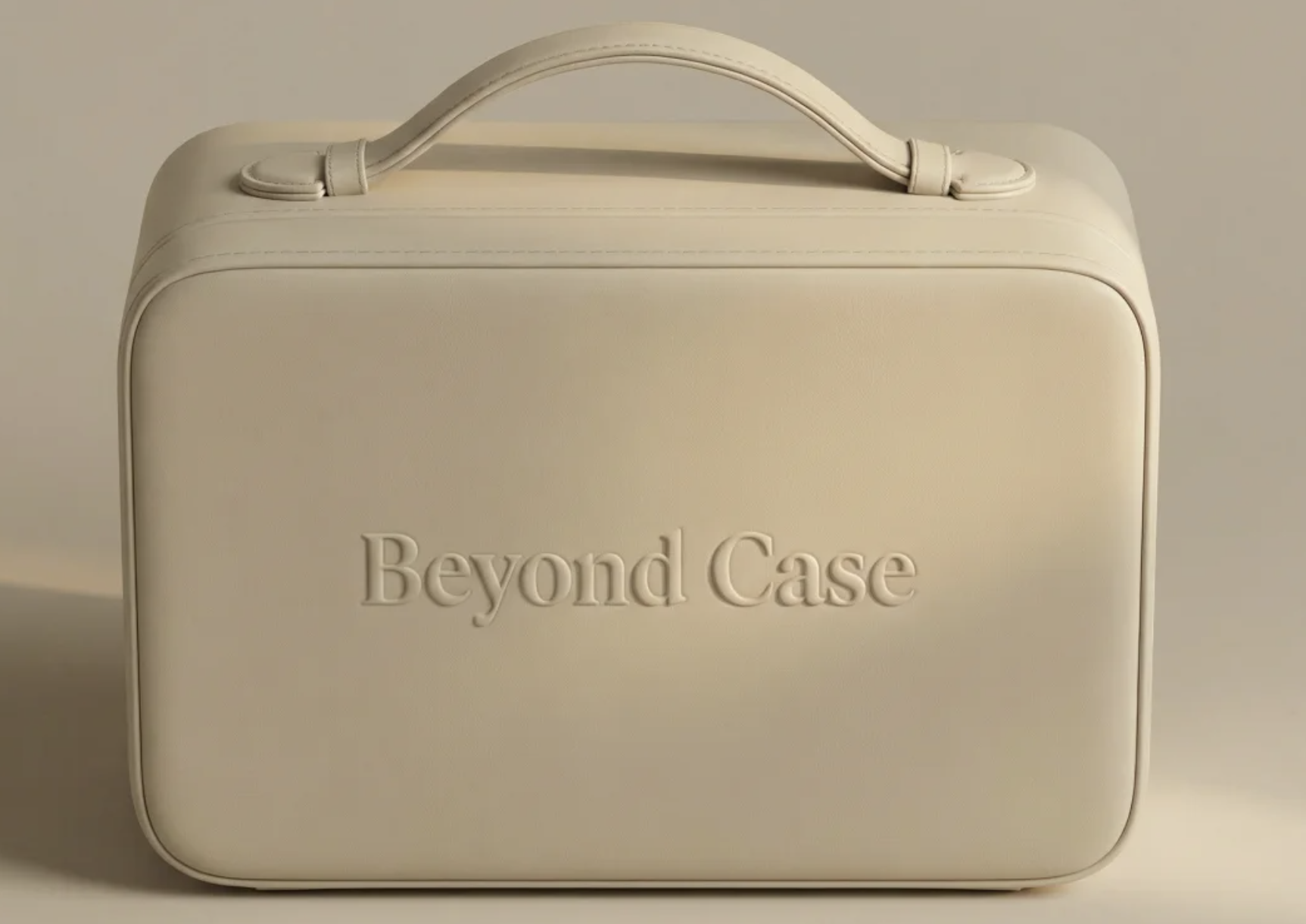 Leather Makeup Bag
