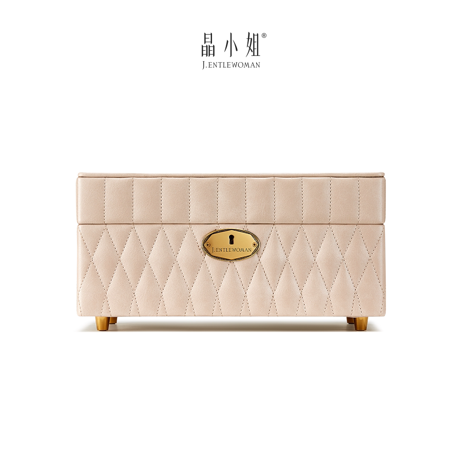 Multi-Layer Jewelry Storage Box Necklace Earring Ring Layered Storage Display Box Dresser Jewelry Organizer Box Premium Material Custom Logo