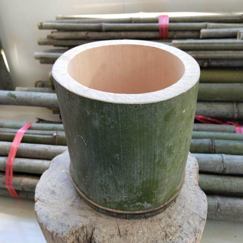 竹筒加工场景实拍