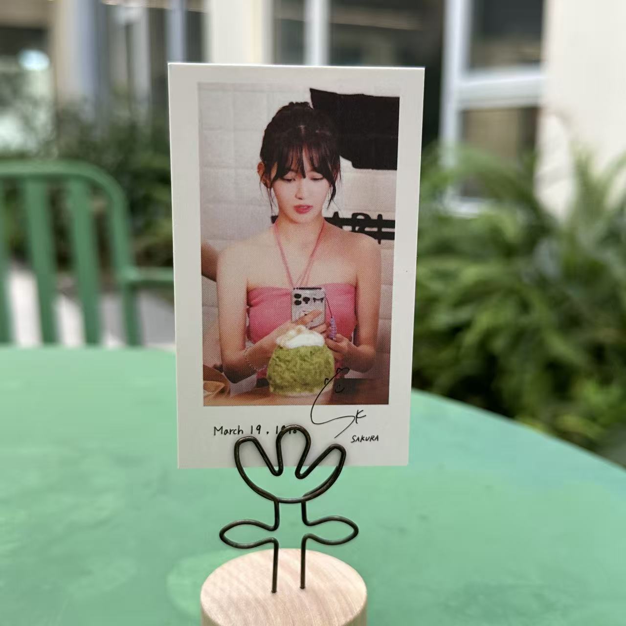 品牌人像代言小卡定制 化妆品周边拍立得卡片 收藏纪念卡来图印刷